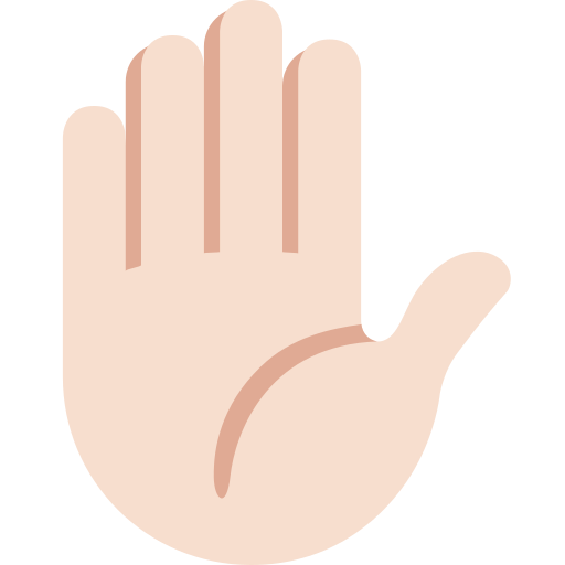 Mão Levantada: Pele Clara para Twitter (X) January 2025 Update