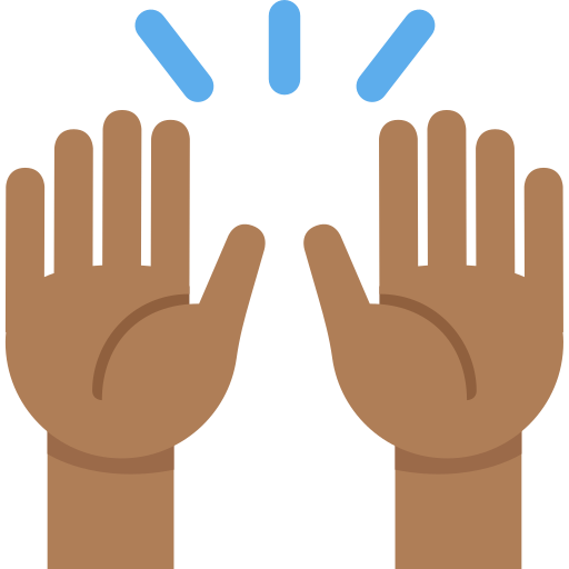 Mãos Para Cima: Pele Morena Escura para Twitter (X) January 2025 Update