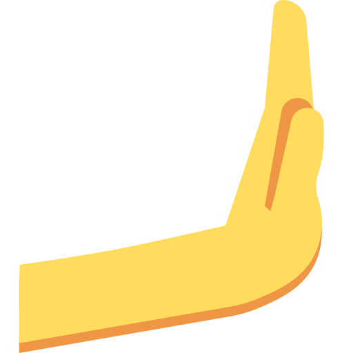 Mão empurrando para a direita para Twitter (X) January 2025 Update