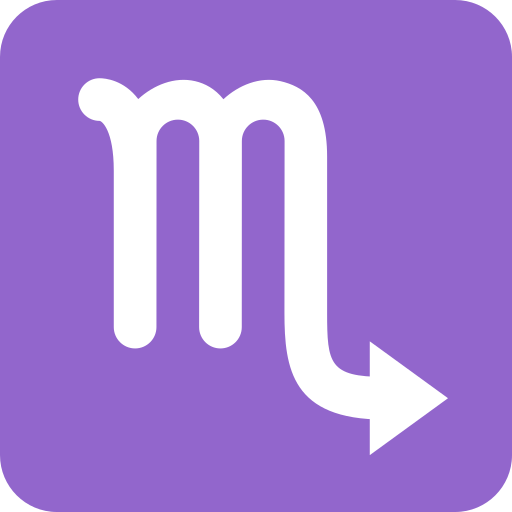 Знак зодіаку Скорпіон для Twitter (X) January 2025 Update