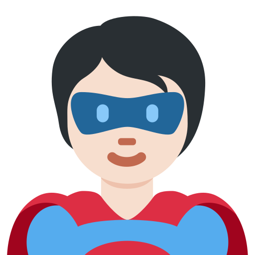 Super-Herói: Pele Clara para Twitter (X) January 2025 Update