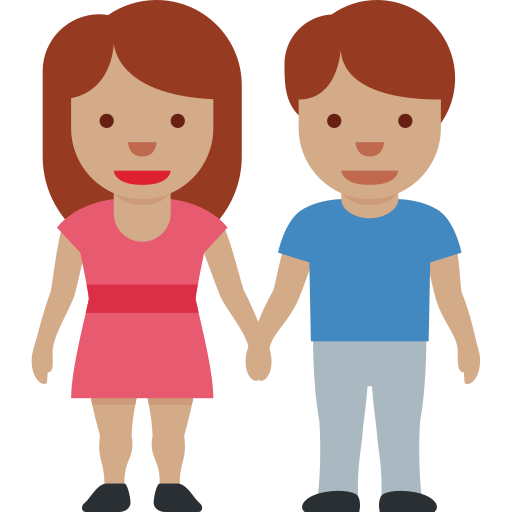 Mãos de Mulher e Homem: Tom de Pele Médio para Twitter (X) January 2025 Update