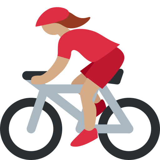 Mulher Ciclista: Pele Morena para Twitter (X) January 2025 Update