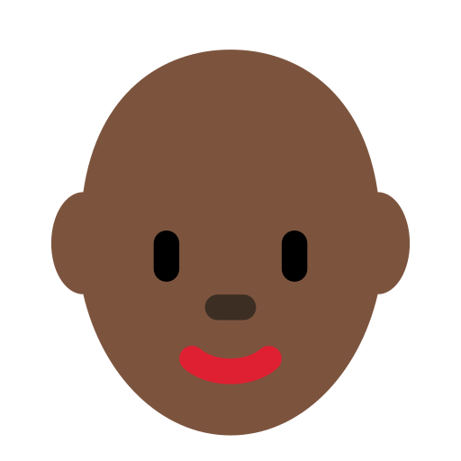 Mulher: Pele Escura, Careca para Twitter (X) January 2025 Update