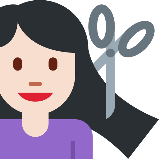 Mulher Cortando O Cabelo: Pele Clara para Twitter (X) January 2025 Update