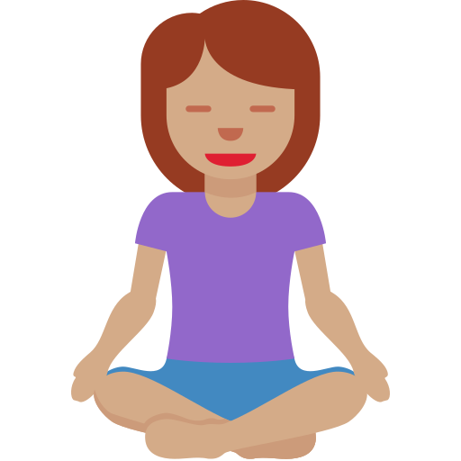 Mulher Na Posição De Lótus: Pele Morena para Twitter (X) January 2025 Update