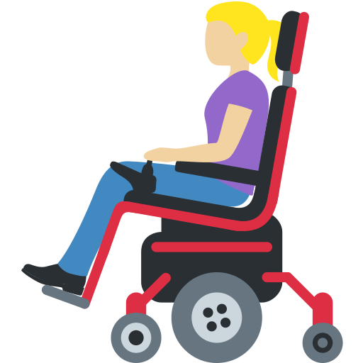 Mulher Em Cadeira De Rodas Motorizada: Pele Morena Clara para Twitter (X) January 2025 Update