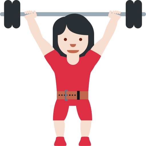 Mulher Levantando Peso: Pele Clara para Twitter (X) January 2025 Update