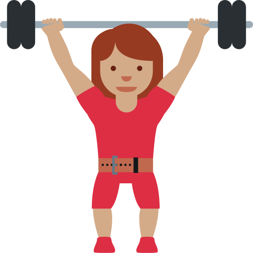 Mulher Levantando Peso: Pele Morena para Twitter (X) January 2025 Update