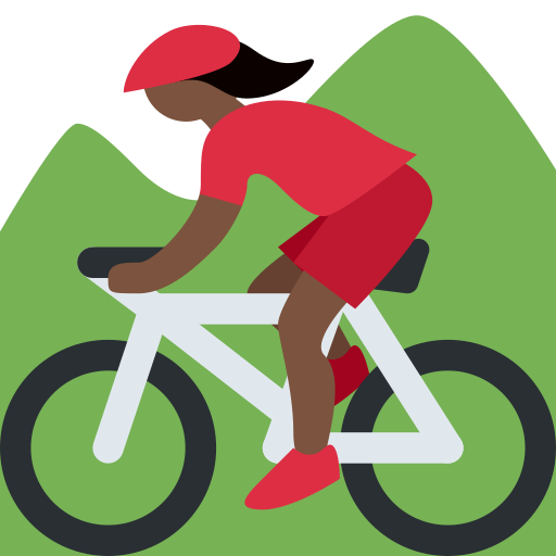 Mulher Fazendo Mountain Bike: Pele Escura para Twitter (X) January 2025 Update