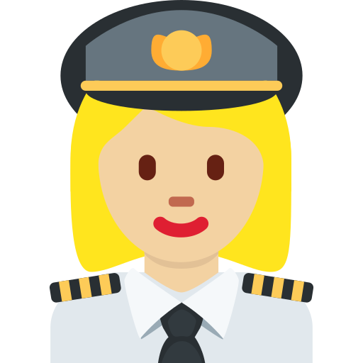 Piloto De Avião Mulher: Pele Morena Clara para Twitter (X) January 2025 Update