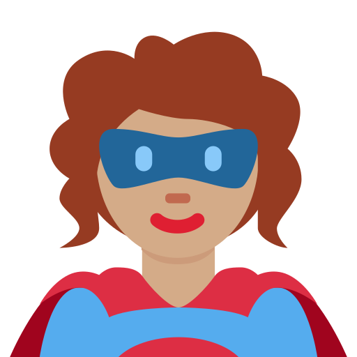 Super-Heroína: Pele Morena para Twitter (X) January 2025 Update