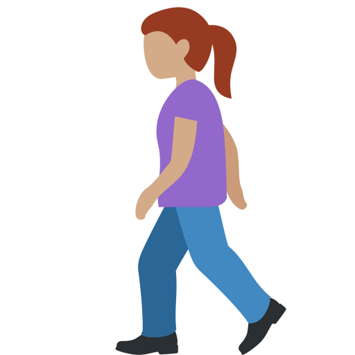 Mulher Andando: Pele Morena para Twitter (X) January 2025 Update