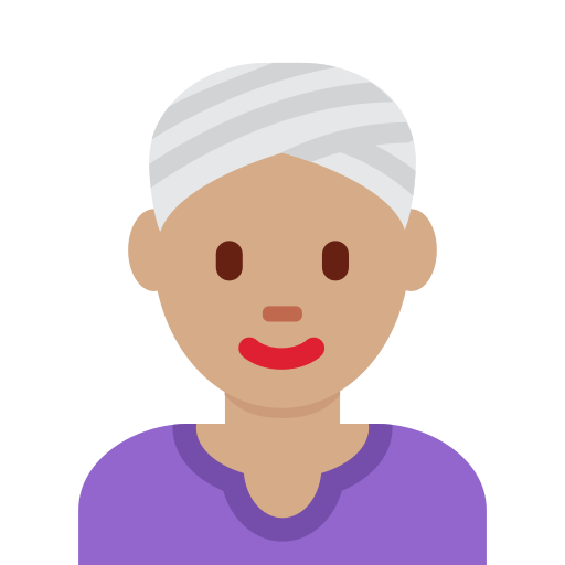 Mulher Com Turbante: Pele Morena para Twitter (X) January 2025 Update