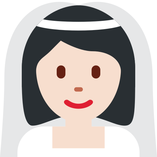 Noiva Com Véu: Pele Clara para Twitter (X) January 2025 Update