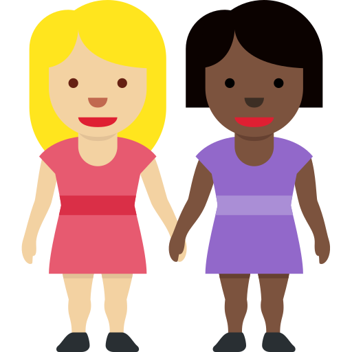 Duas Mulheres De Mãos Dadas: Pele Morena Clara, Pele Escura para Twitter (X) January 2025 Update