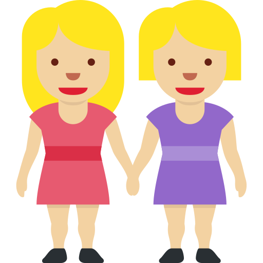 Duas Mulheres De Mãos Dadas: Pele Morena Clara para Twitter (X) January 2025 Update