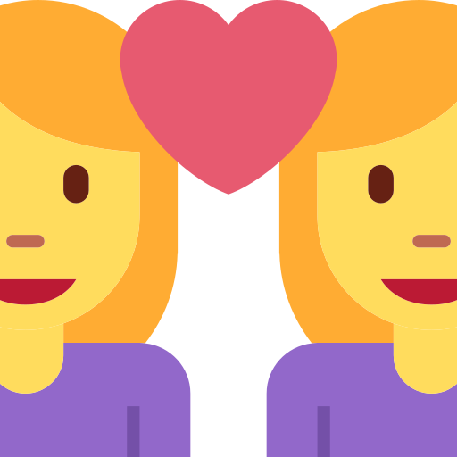 Coppia Con Cuore: Donna, Donna
