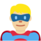Superheld: Mittelhelle Hautfarbe