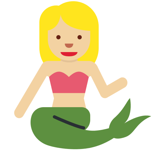 Sirena Donna: Carnagione Medio-Chiara