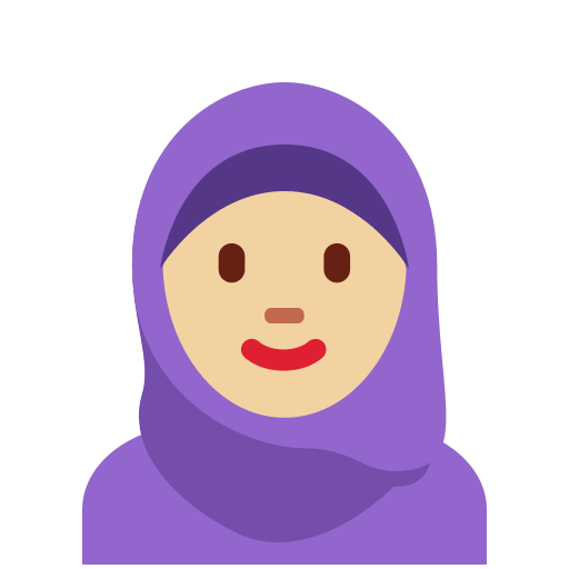 Donna Con Velo: Carnagione Medio-Chiara