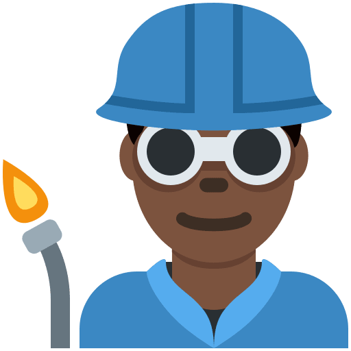 Εργάτης εργοστασίου: Σκουρόχρωμη Επιδερμίδα