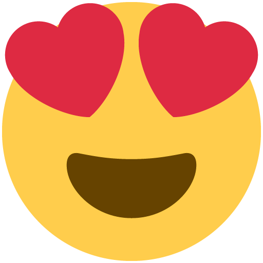 פרצוף מחייך עם עיני לבבות פרצוף מחייך עם עיני לבבות