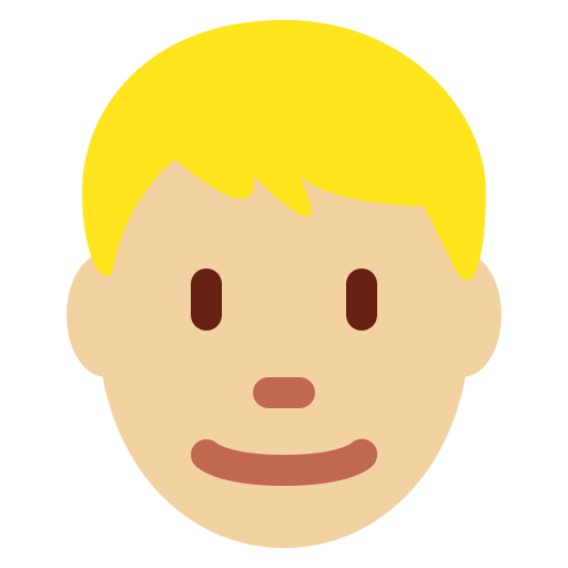 Muž: Středně Světlý Odstín Pleti, Blond Vlasy