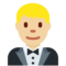Person in Tuxedo: Medium-Light Skin Tone