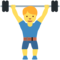 Person Lifting Weights