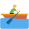 Person Rowing Boat