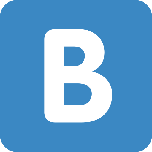 Symbol regionálního indikátoru Písmeno B Symbol regionálního indikátoru Písmeno B