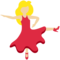 Woman Dancing: Medium-Light Skin Tone
