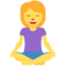 Woman in Lotus Position