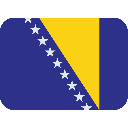 Vlajka: Bosna a Hercegovina