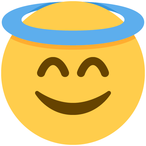 Faccina Con Sorriso E Aureola
