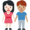 Žena a muž držící se za ruce: Světlý Odstín Pleti, Střední Odstín Pleti Žena a muž držící se za ruce: Světlý Odstín Pleti, Střední Odstín Pleti