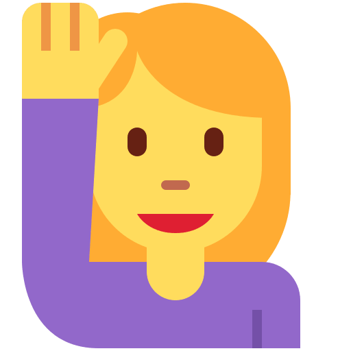 Donna Con Mano Alzata