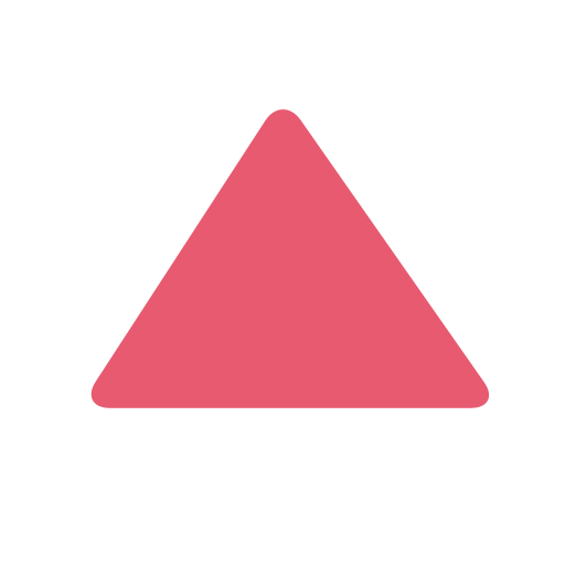 Κόκκινο τρίγωνο πάνω