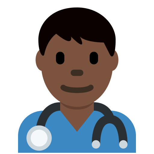 Εργαζόμενος στην υγεία: Σκουρόχρωμη Επιδερμίδα