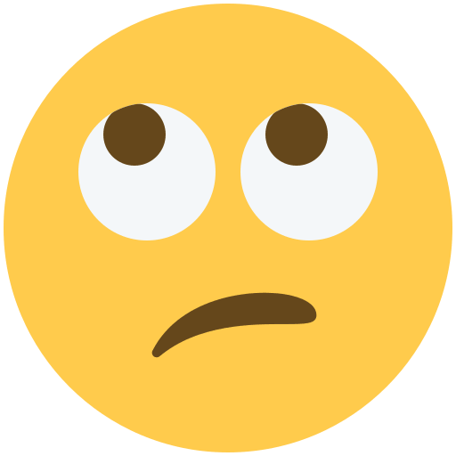 Augen Verdrehendes Gesicht