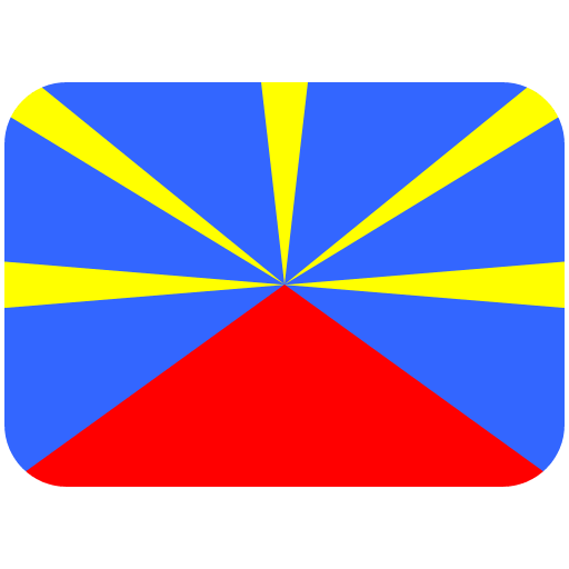 Flagge: Réunion Flagge: Réunion
