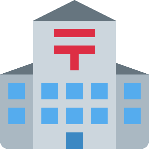 Japanisches Postgebäude