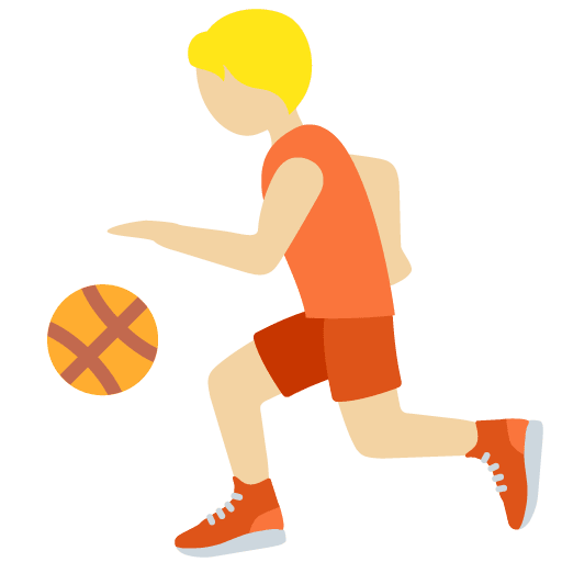Person Mit Ball: Mittelhelle Hautfarbe