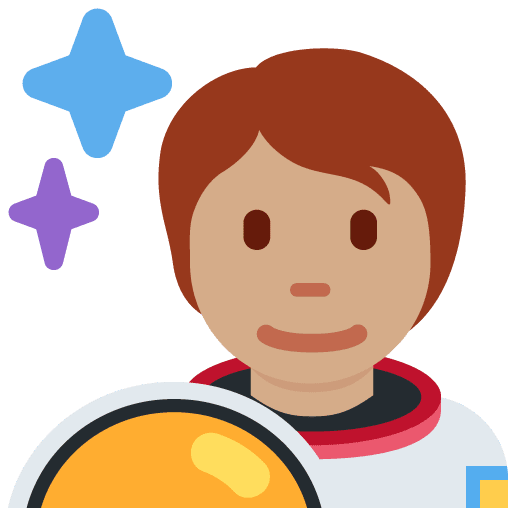Astronaut: Střední Odstín Pleti