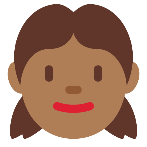 Dívka: Středně Tmavý Odstín Pleti