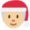 Weihnachtsperson: Mittelhelle Hautfarbe Weihnachtsperson: Mittelhelle Hautfarbe