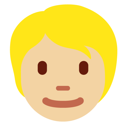 Osoba: Středně Světlý Odstín Pleti, Blond Vlasy