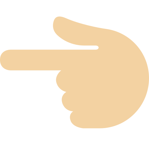 Δείκτης χεριού προς τα αριστερά: Μεσαία Ανοιχτόχρωμη Επιδερμίδα