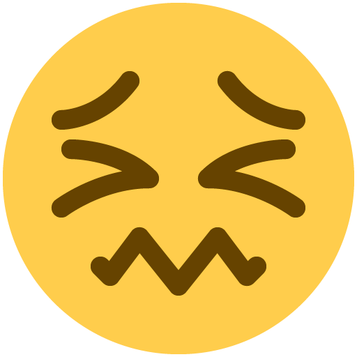 Verwirrtes Gesicht